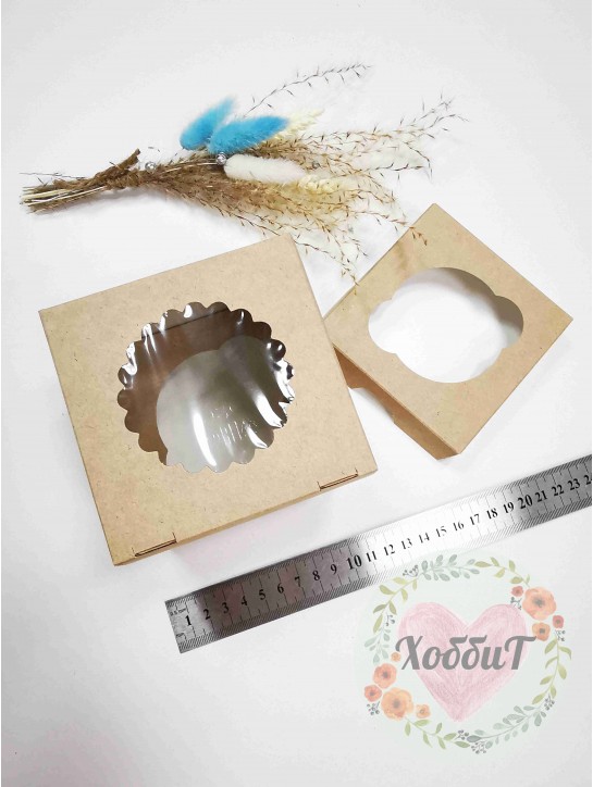 Упаковка Eco Muf 1. 10х10х10 см. с вкладышем